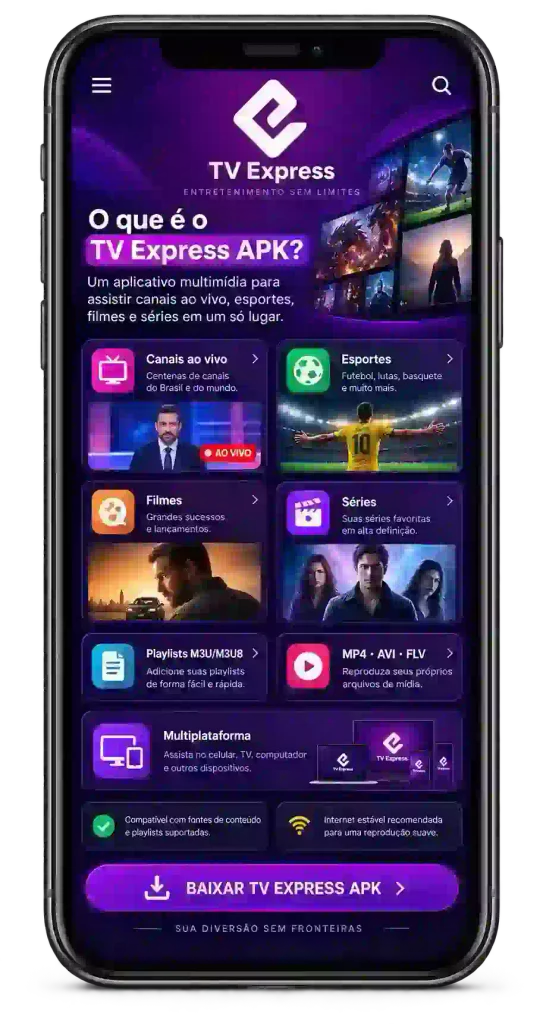TV Express APK 3 O que e o TV Express APK